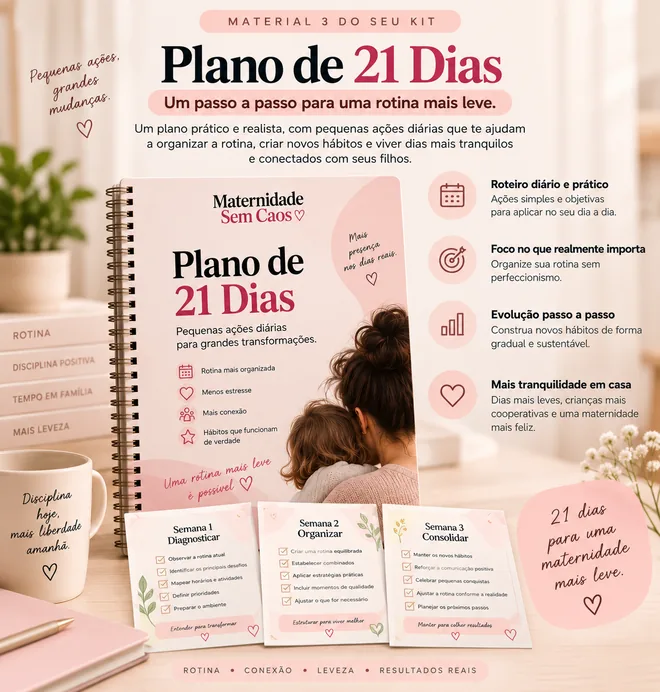 Mockup do material Plano de 21 Dias